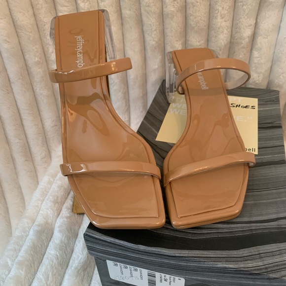 Jeffrey Campbell EPOXY patent sandals - Picture 2 of 12